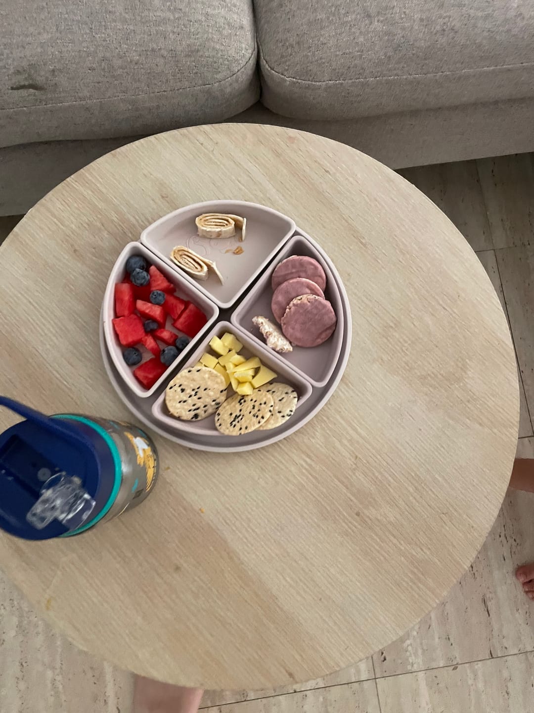 Customer photo review of Multi-Use Divider Tableware Set - Seashell [BEST SELLER]
