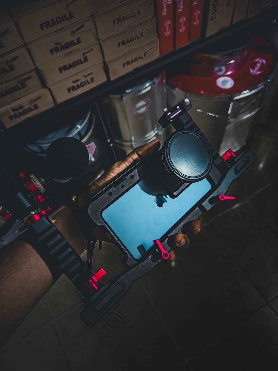 Customer photo review of Beastgrip x Kenko Pro Series 0.75X Wide Angle Lens