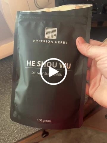 Customer video review of He Shou Wu Extract