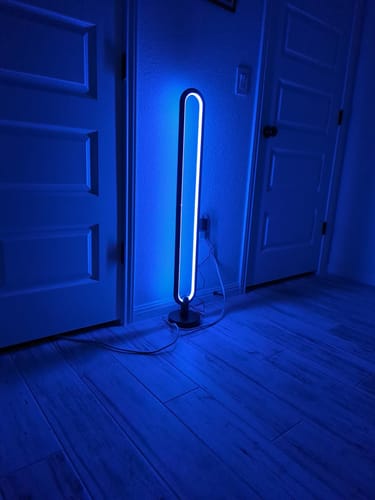 Customer photo review of INFINITY FLOOR LAMP