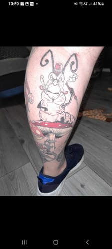 Customer photo review of TattooNumbx Numbing Cream