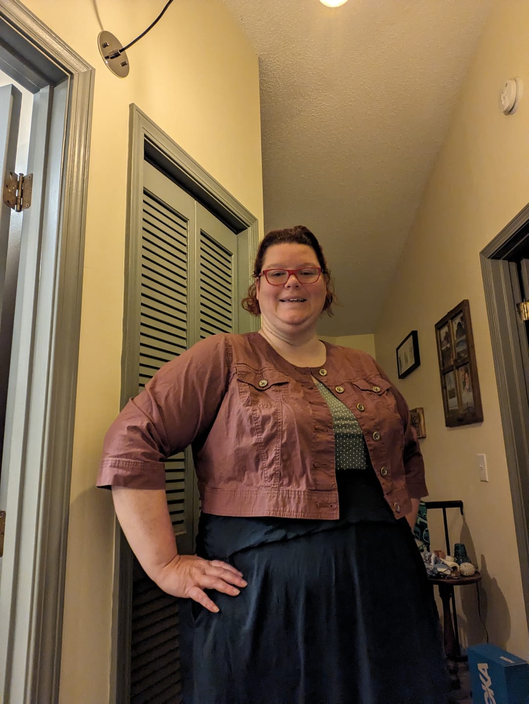 Customer photo review of *Pre-Sale* Flowy Tank - Boxing Week