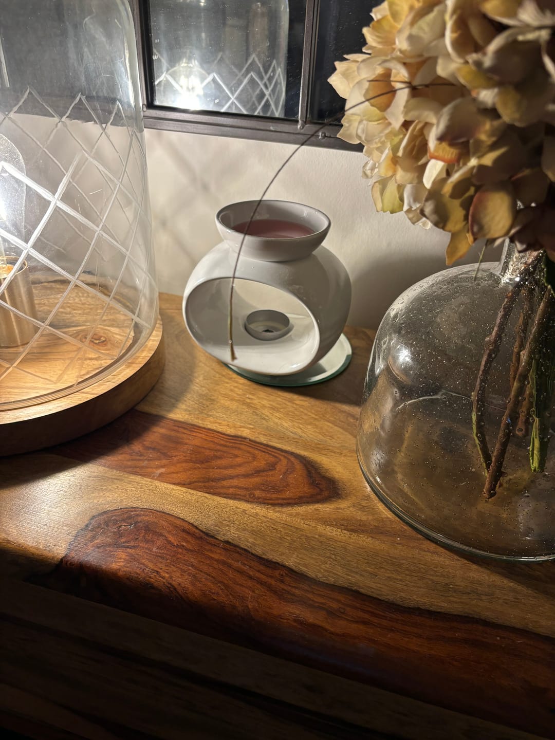 Customer photo review of Rome Ceramic Wax Burner
