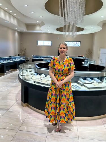 Customer photo review of GENEVIEVE dress Petal Parade