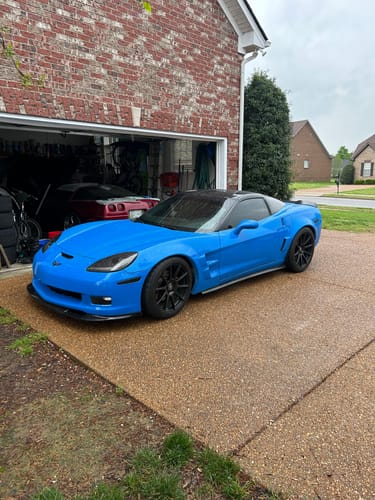 Customer photo review of Corvette C6 Grand Sport / Z06 Front Splitter Lip | ZR1 Conversion Package