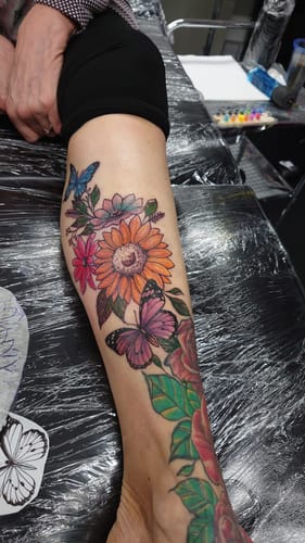 Customer photo review of TattooNumbx Numbing Cream
