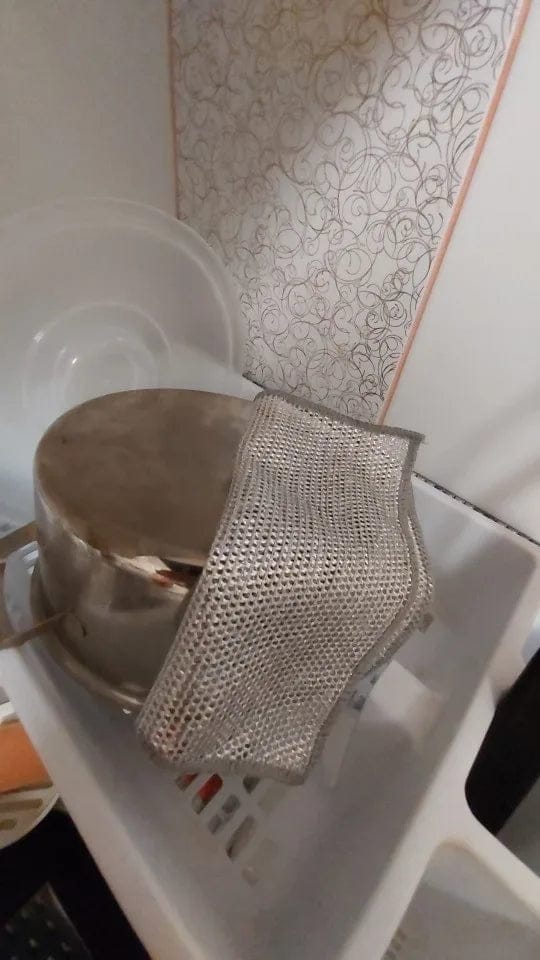 Customer photo review of Magic Wire™ Anti-Scratch Cleaning Cloth