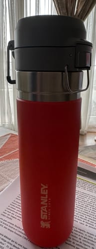 Customer photo review of Botella Termica Quick Flip Stanley Naranja | 709 Ml