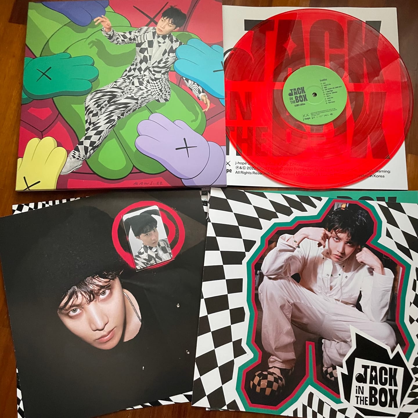 Customer photo review of J-HOPE - 1ST SINGLE ALBUM JACK IN THE BOX VINYL (LIMITED EDITION)