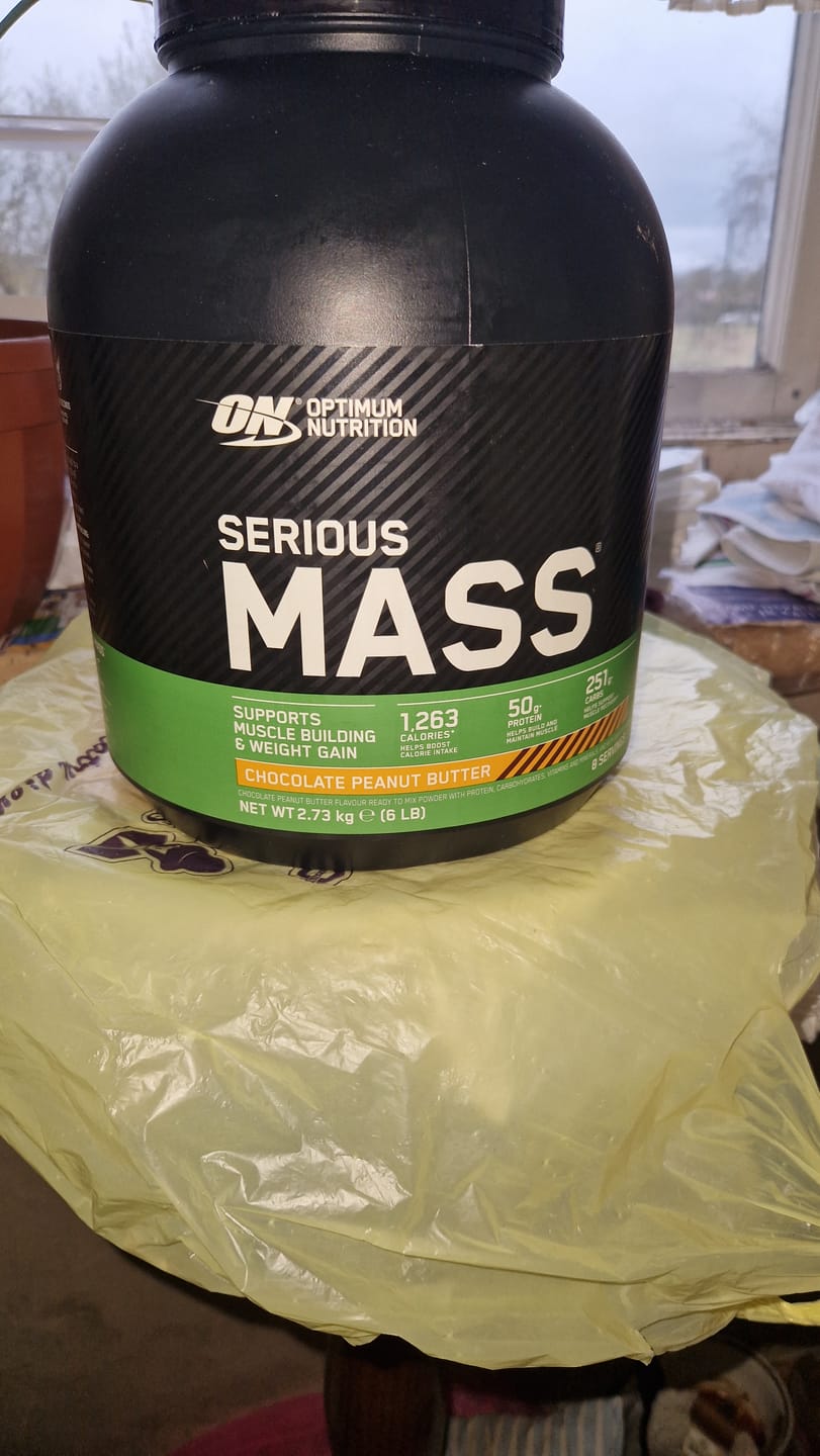 Customer photo review of ON™ Serious Mass (2.73 kg)