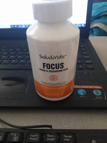 Customer photo review of Complejo de Luteína y Zeaxantina con Vitaminas y minerales - 200 Cápsulas - Focus 504mg