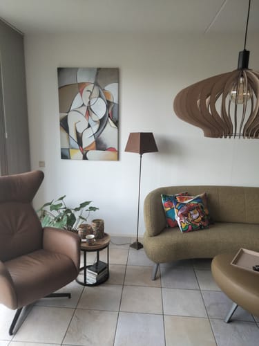 Customer photo review of Pablo Picasso - Donna Sognante Astratta