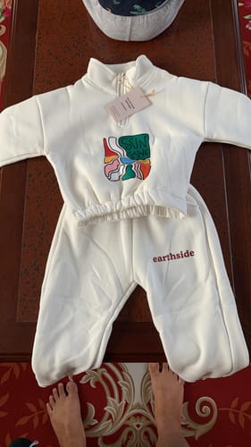 Customer photo review of Earthside Tracksuit Set