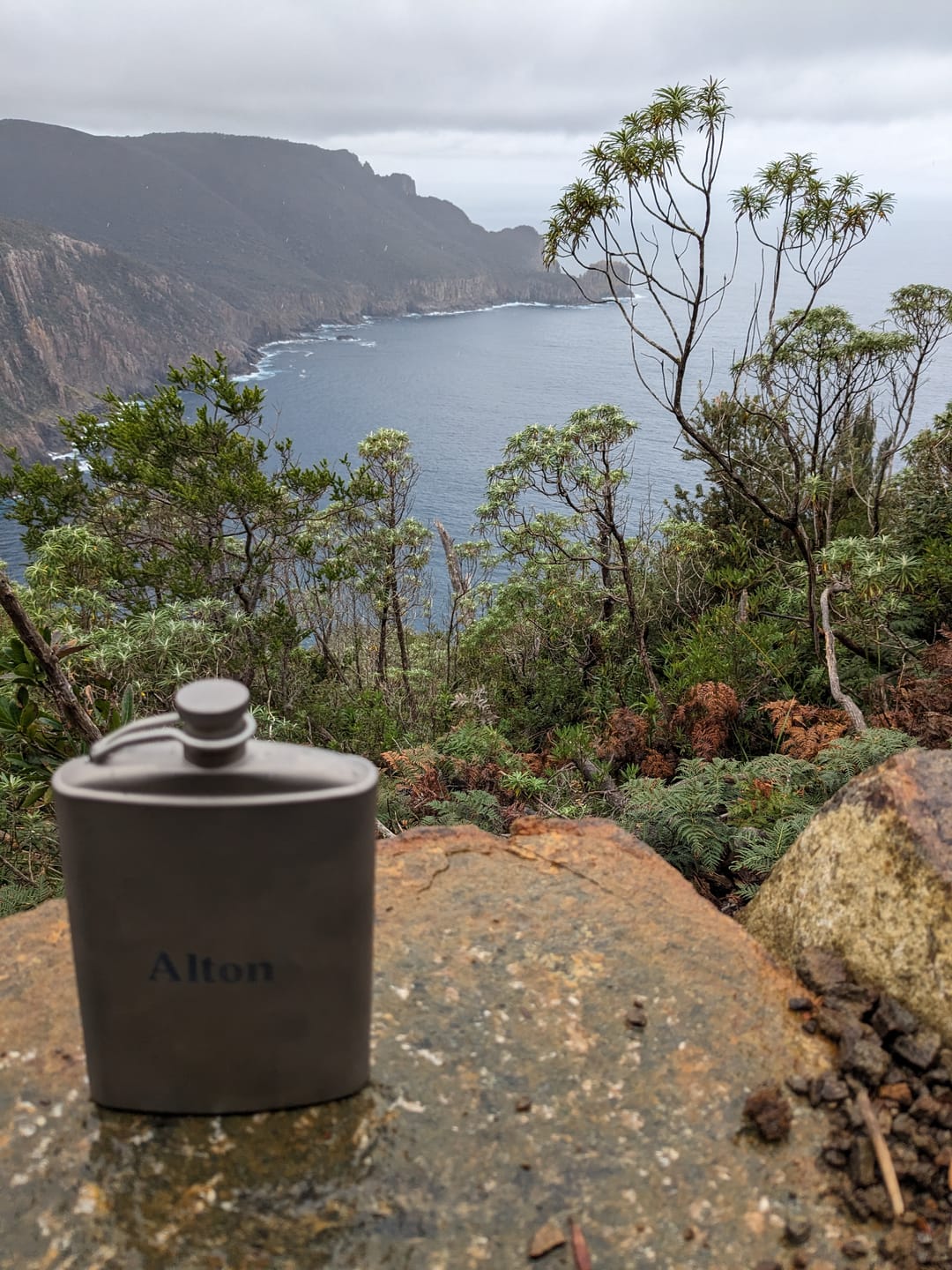 Customer photo review of Titanium Flask