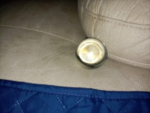 Customer photo review of 3D Crystal ball Crystal Planet Night Light Laser