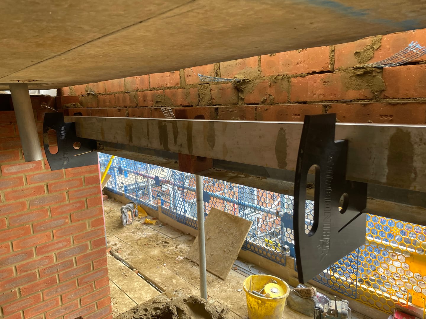 Customer photo review of Lintel Profile Supports / Soldier Brackets (Pair)
