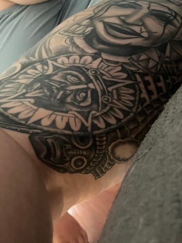 Customer photo review of TattooNumbx Numbing Cream