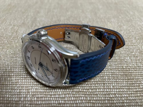 Customer photo review of フルグレイン ワニ革 - ブラック