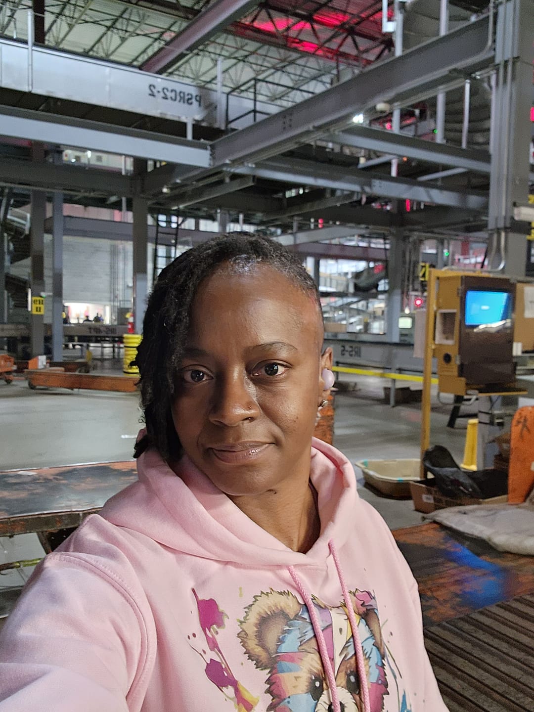 Customer photo review of Tattered Teddy Hoodie