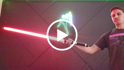 Customer video review of Baylan Skoll lightsaber