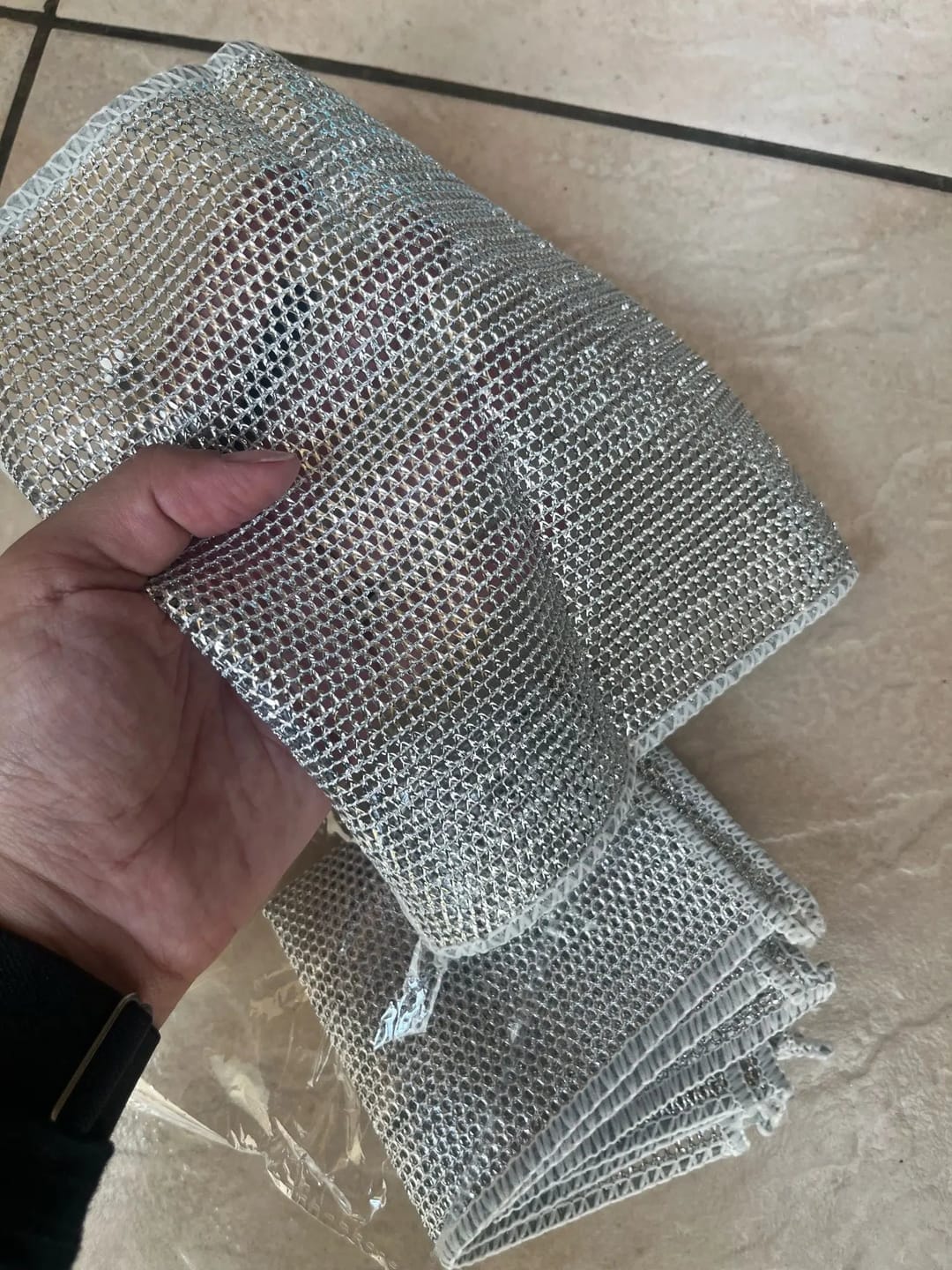 Customer photo review of Magic Wire™ Anti-Scratch Cleaning Cloth