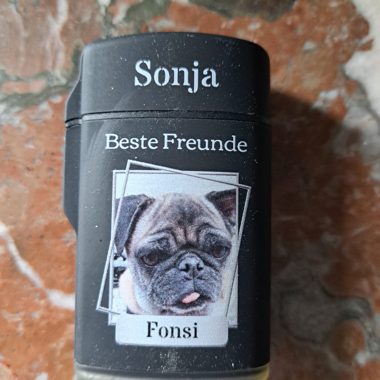 Customer photo review of Dein Foto - Individuelles Sturmfeuerzeug