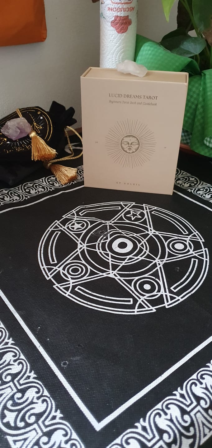 Customer photo review of Lucid Dreams Beginners Tarot • With Keywords™ {EDITION 4}
