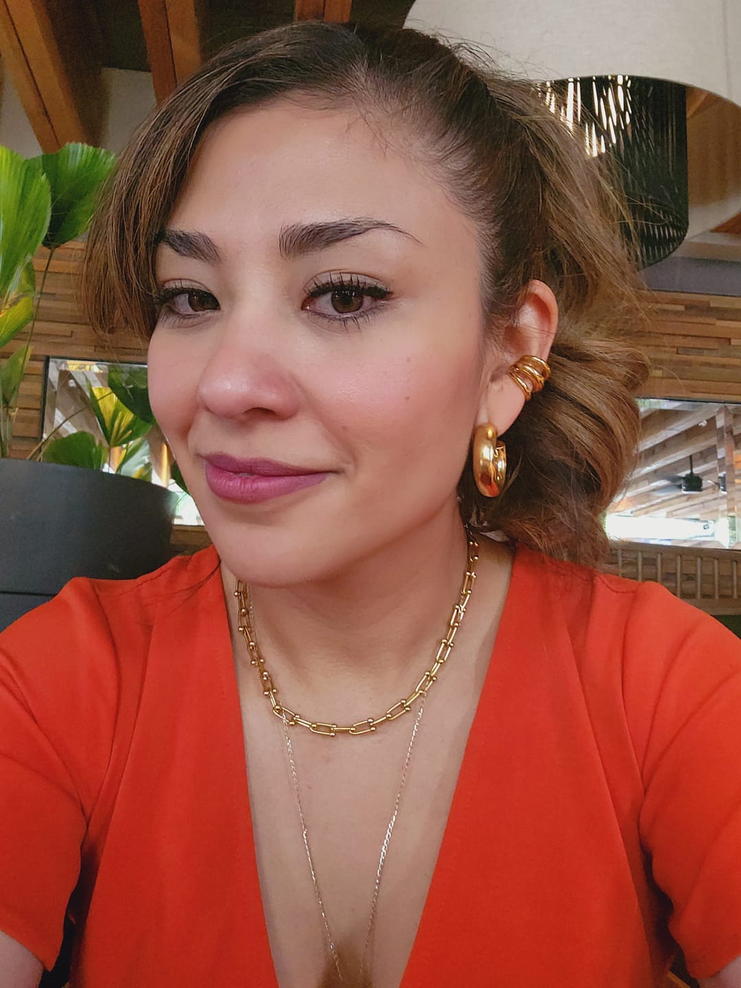 Customer photo review of Ear Cuff Triple