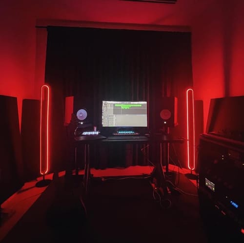 Customer photo review of INFINITY FLOOR LAMP