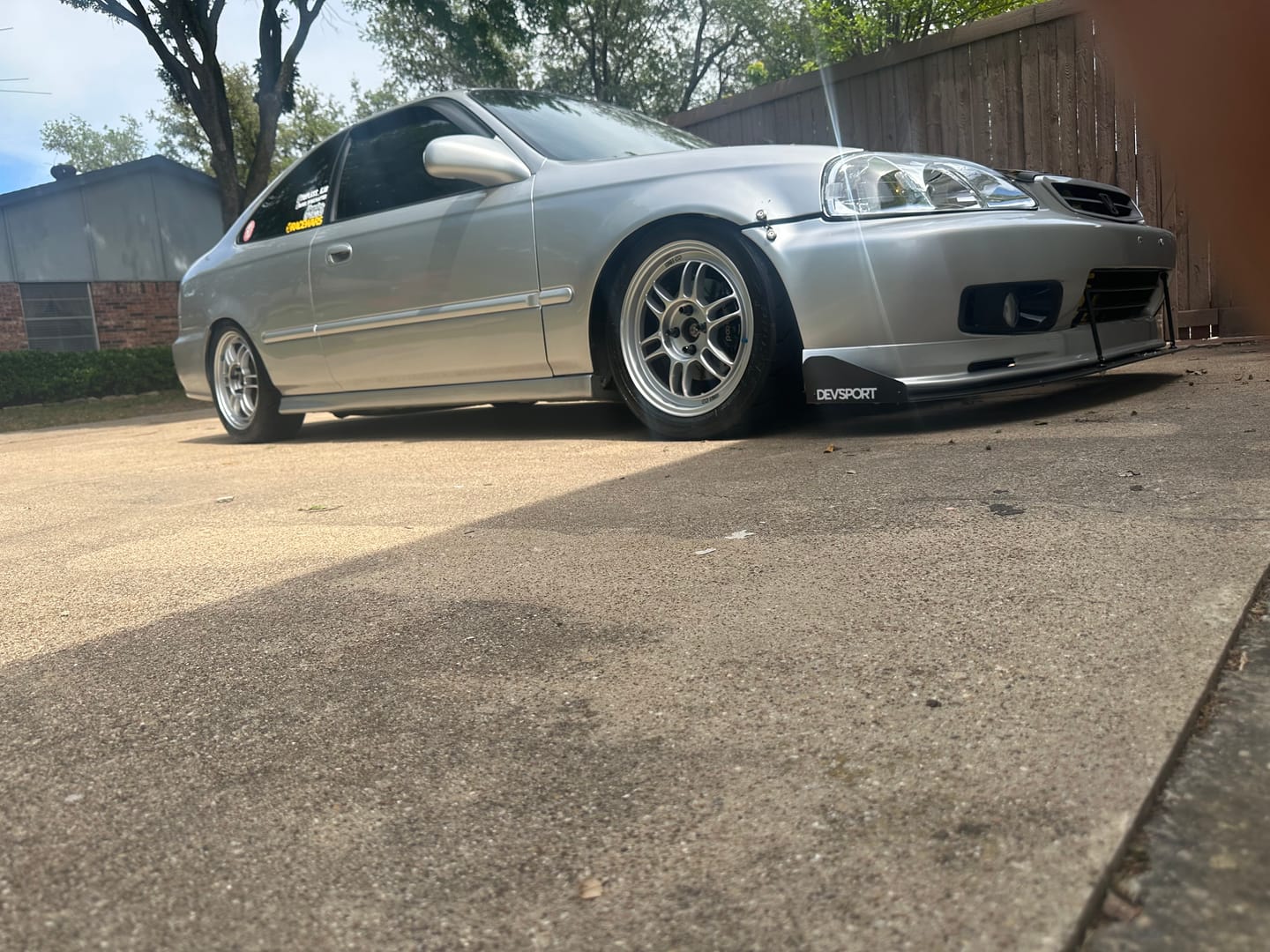 Customer photo review of DevSport Front Splitter Add-On Winglets - V1