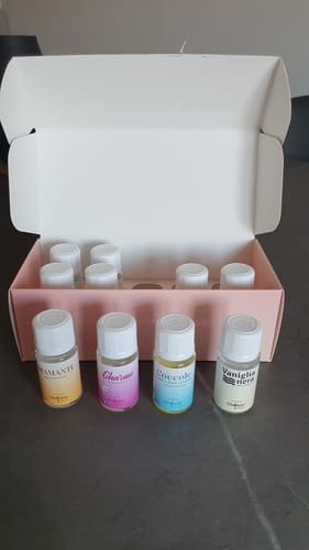 Customer photo review of Cofanetto 10 Profumatori per Bucato - Il Tuo Viaggio Olfattivo con OlimpiaHome
