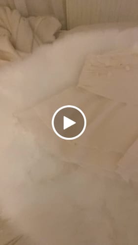 Customer video review of Anne Floral Mini Skirt - Ivory