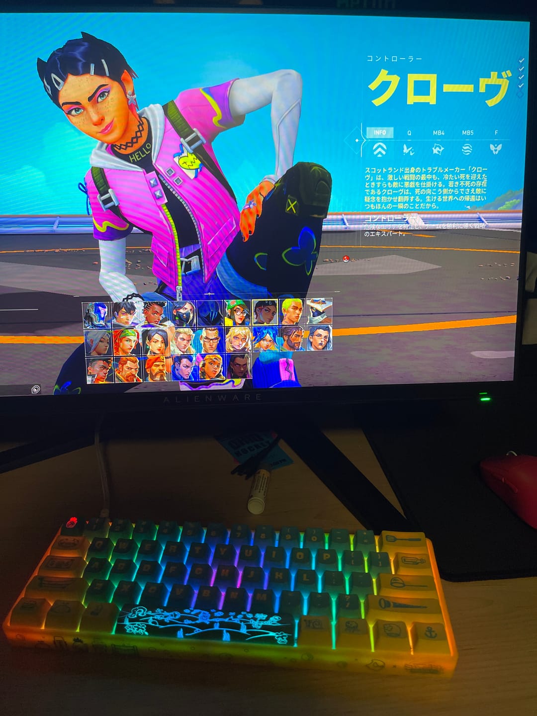 Customer photo review of Spongebob K1 Pro Wireless Mechanical Keyboard