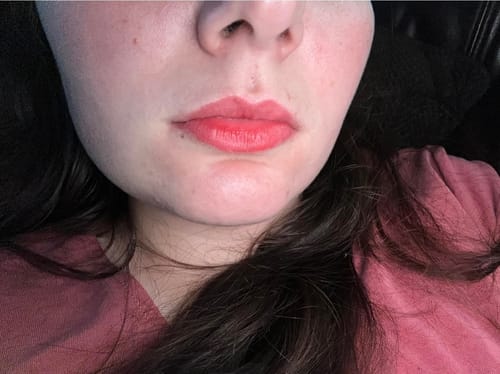 Customer photo review of Lip Stain - Peel & Reveal