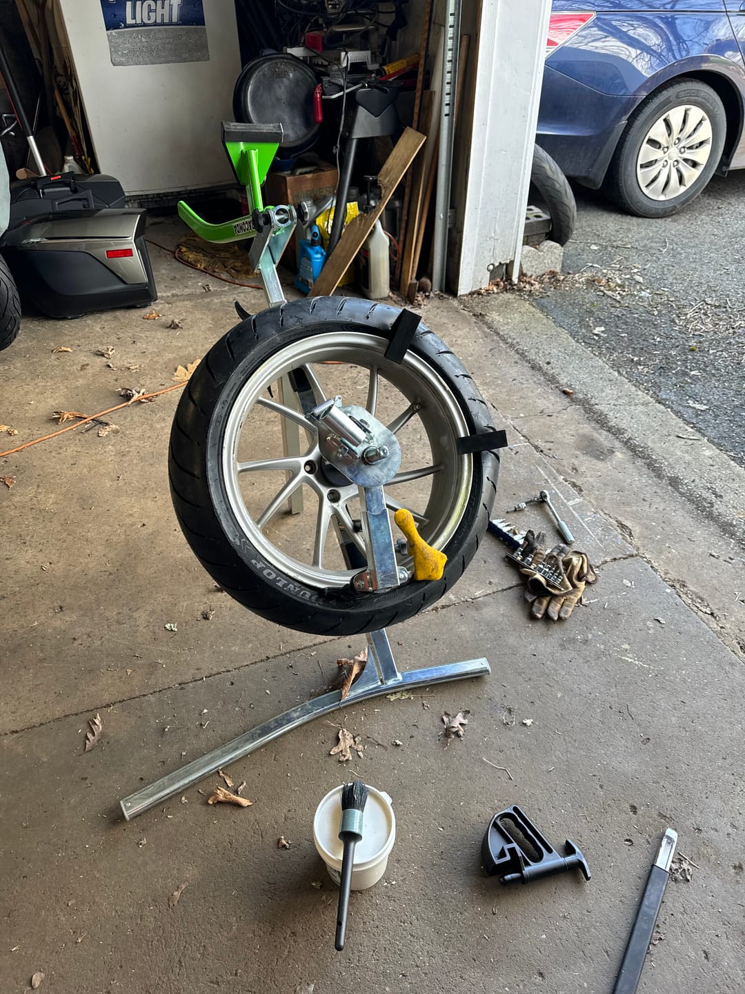Customer photo review of BMW Shaft Drive Type Adapter for Rabaconda Street