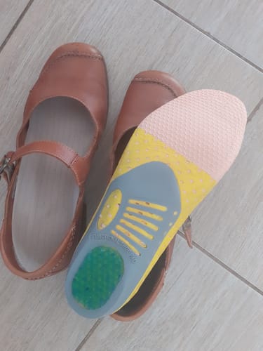 Customer photo review of Ortopéd Pro Talpbetét Plantar Fasciitis Enyhítésére