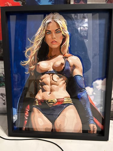 Customer photo review of Custom Paint by Numbers (More Sizes)