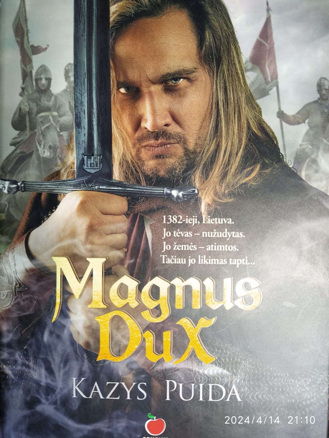 Customer photo review of Magnus Dux: įtempto siužeto istorinis romanas apie Vytautą Didįjį...