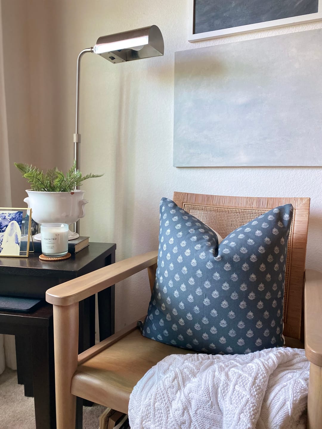 Customer photo review of Clay Vintage in Blue - 18" | 22" | 24"
