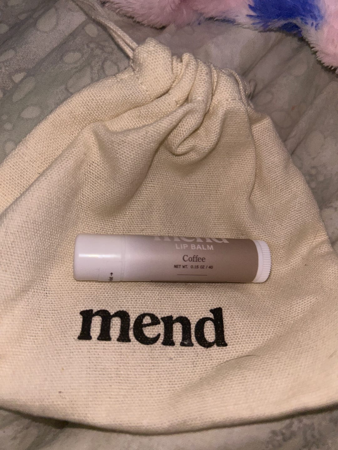 Customer photo review of Coffee Lip Balm