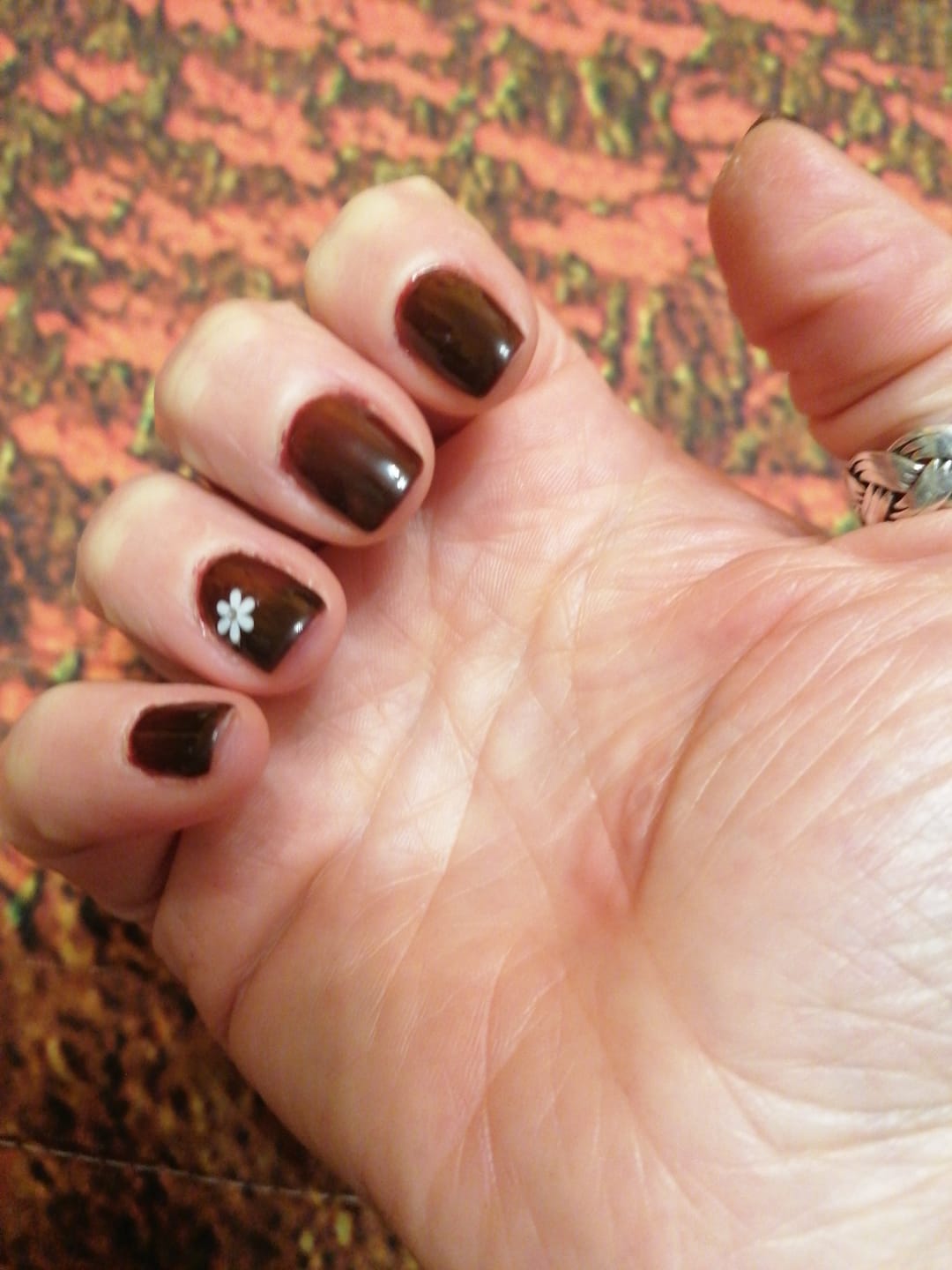 Customer photo review of Smalto Semipermanente LCI -  Rouge Noir - Rosso/Marrone