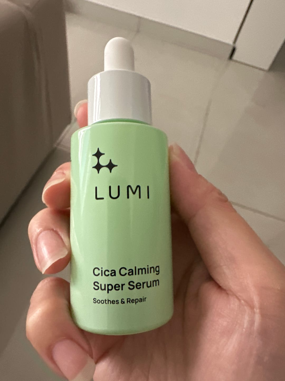 Customer photo review of Cica Calming Super Serum