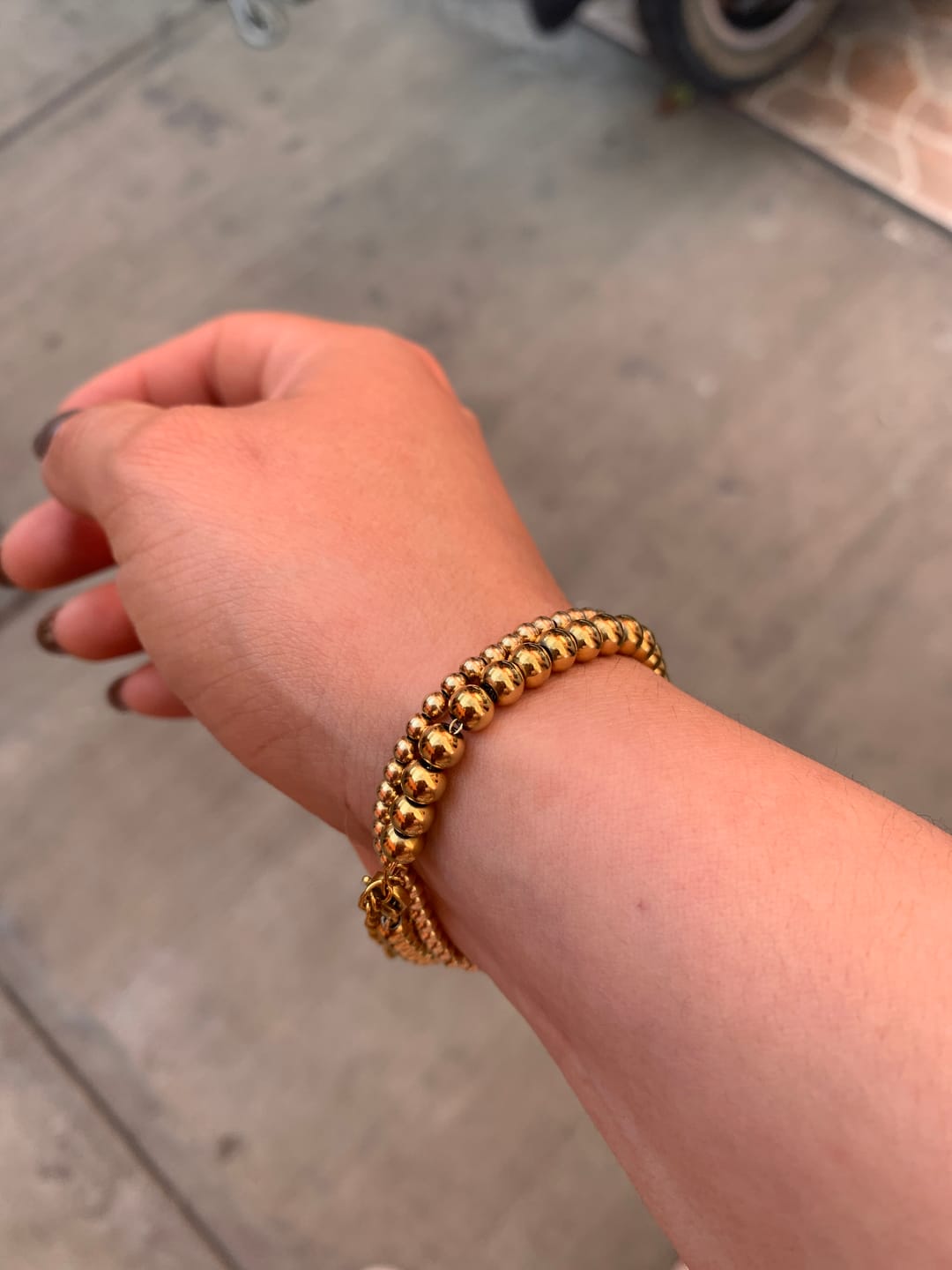 Customer photo review of Pulsera Sybil