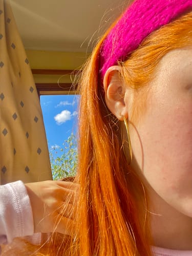 Reseña con foto de un cliente sobre Henna Jamila Hair (cobrizo natural 👩🏼‍🦰)