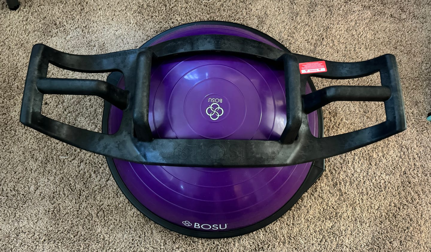 Customer photo review of BOSU® Helm (Push Up Bar)