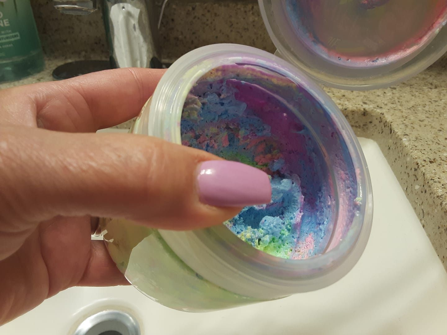 Customer photo review of Unicorn Brains Whipped Soap