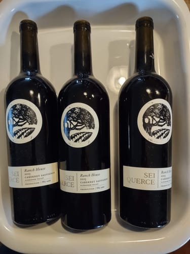 Customer photo review of 2015 Sei Querce Ranch House Cabernet Sauvignon