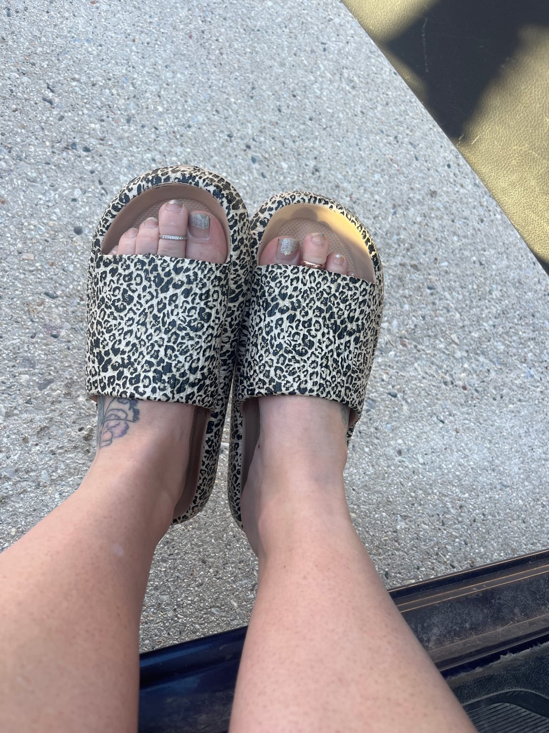 Customer photo review of Cushion Sandals - Cloud Slides