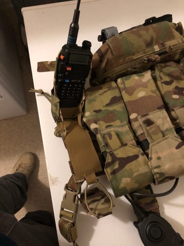 Customer photo review of Radio Pouch Baofeng/Pofung Medium GRIDLOK