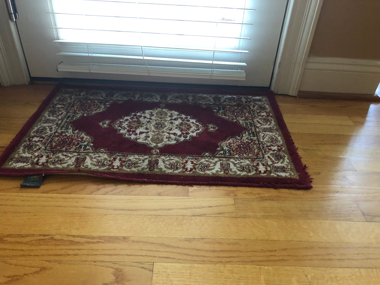 Customer photo review of 36" Taylor Slide-On Door Sweep